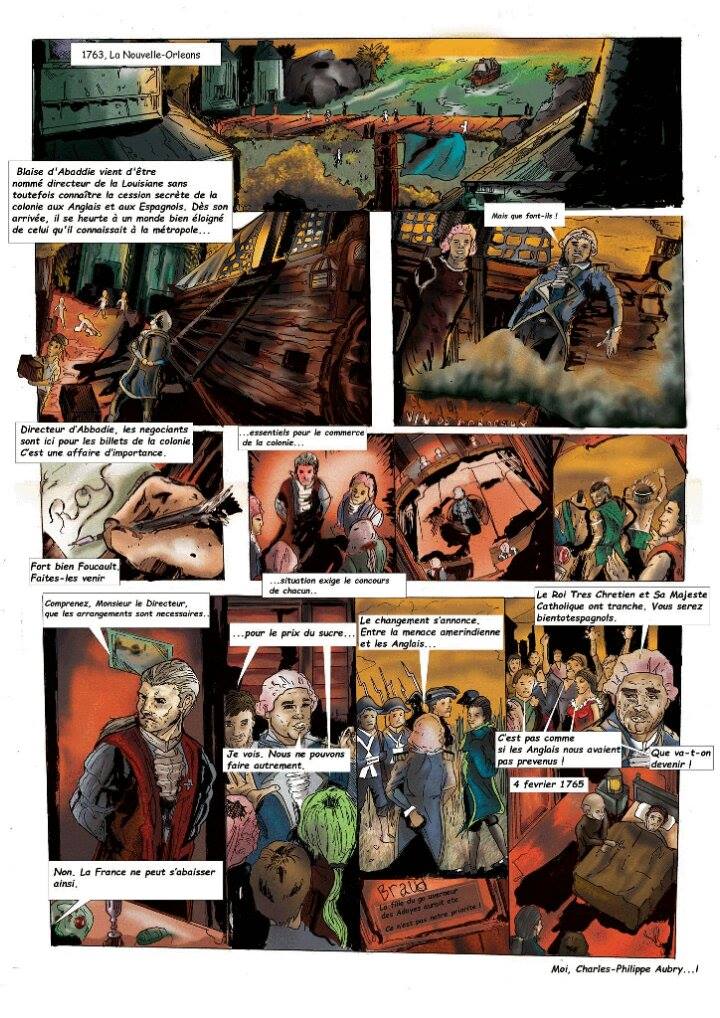 Origines2's tweet photo. En exclu, la première planche du chapitre sur Aubry par le talentueux Florian Ocana! 🎉 #bd #Origines20 #histoire https://t.co/Dg9lHVFR91