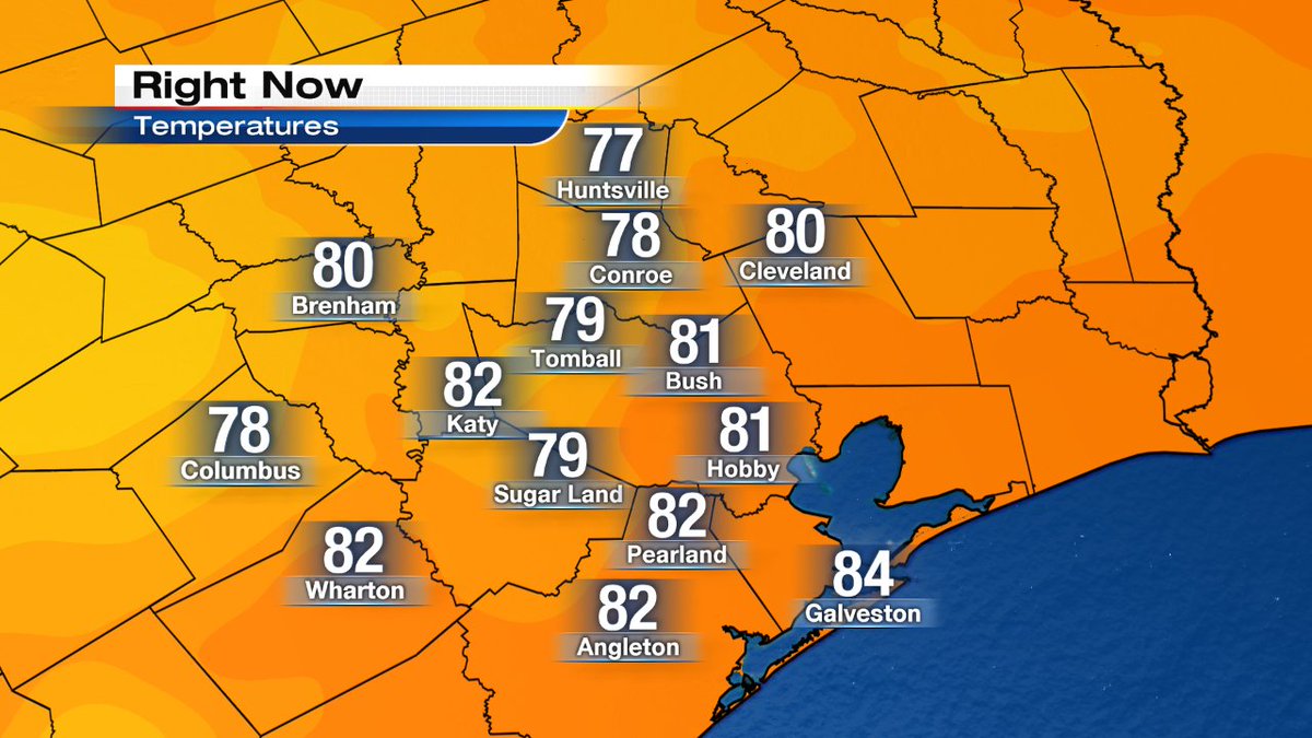 Heading into the 80s for most of Southeast Texas! KPRC 2 Houston