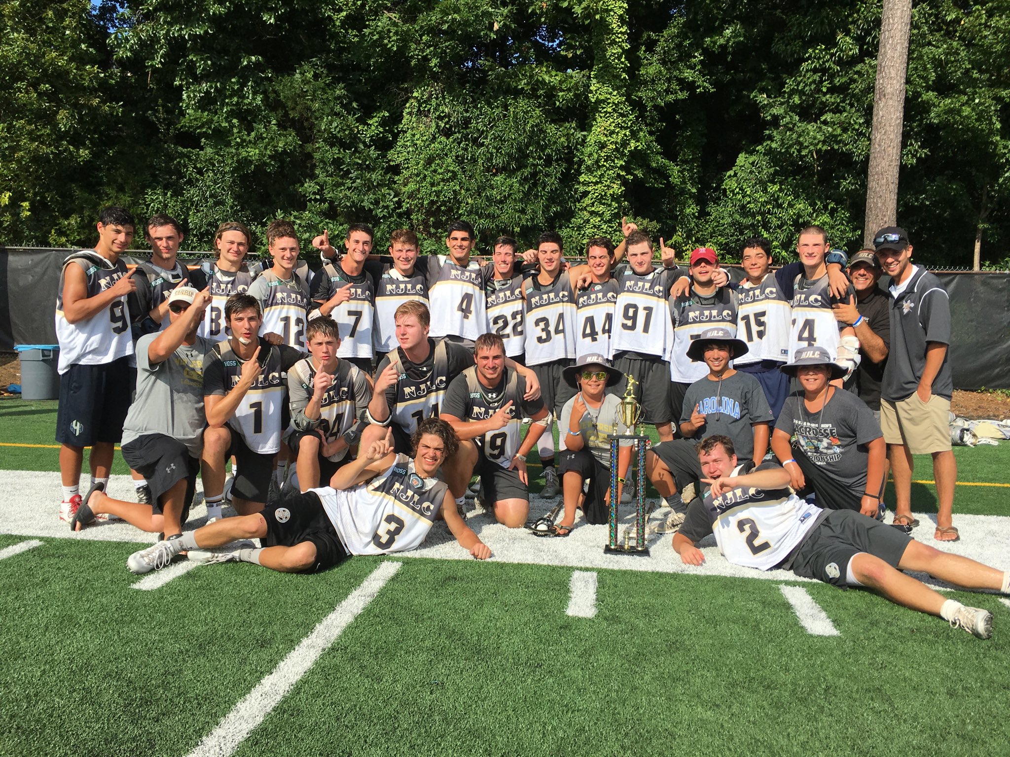 NJ Lacrosse Club on Twitter "NJLC 17/18 champs of TarHeelLaxCamps