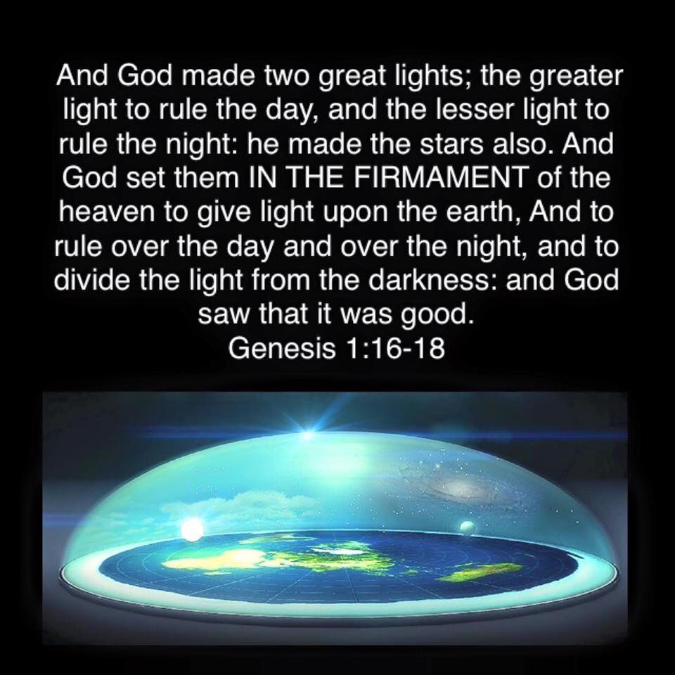 triciemi's tweet photo. We're hoping that you will see #flatearth so much on Twitter that u will begin 2 research it for yourself. https://t.co/d0CJCHAnXC