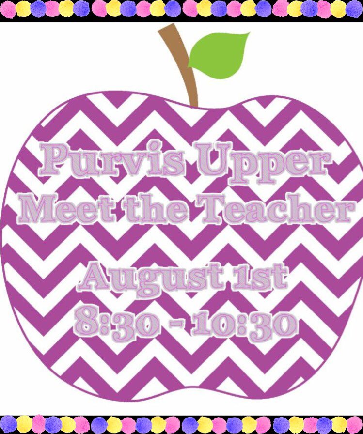 PurvisUpper's tweet photo. Meet the Teacher is Monday!!😊 https://t.co/WZVU3W3oQk