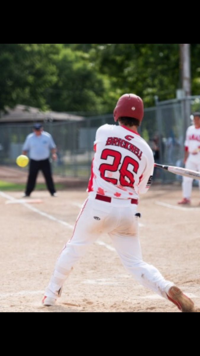 CoachBricknell's tweet photo. See the ball, hit the ball. Simple game. @bricknell26 @SoftballCanada #goingforgold #TeamCanada https://t.co/QdMt67HqYZ