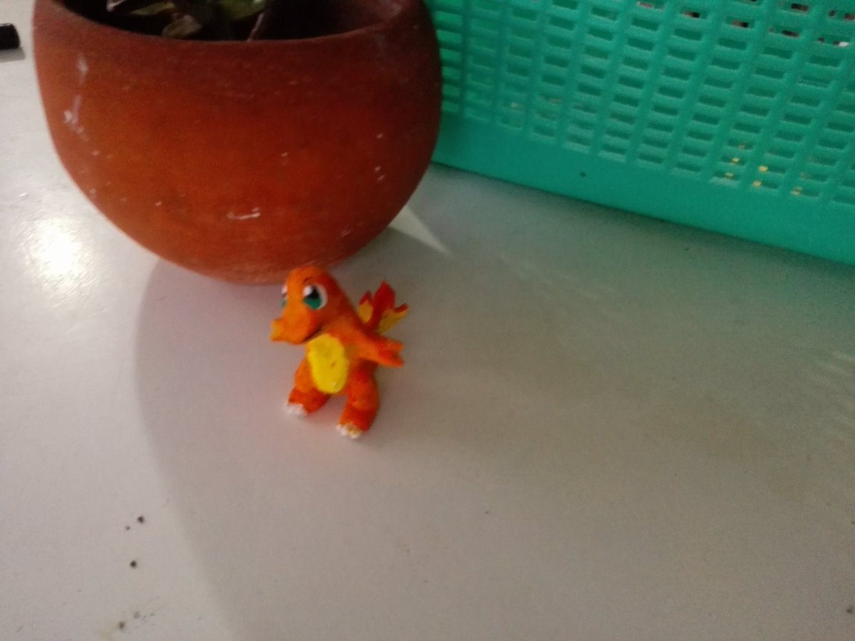 CHPerich's tweet photo. The final result!!!! @JonTheVillain #PokemonGO #pokemon #fimo #katoclay https://t.co/I38Ceyyp8B