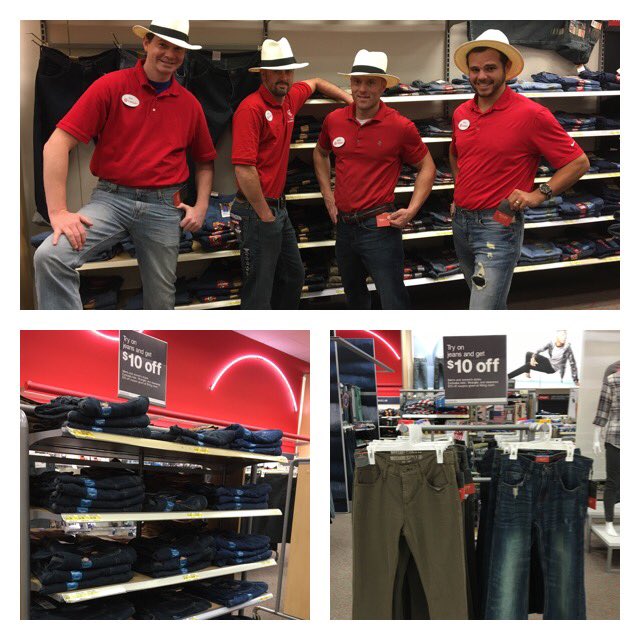 Brett_Haro's tweet photo. Denim Boys back at it again! T2055 #G392PERKS #JustOneDenimDays @alimalik29 @Djoumbarry @therealdmck https://t.co/gXA7bvDGE1