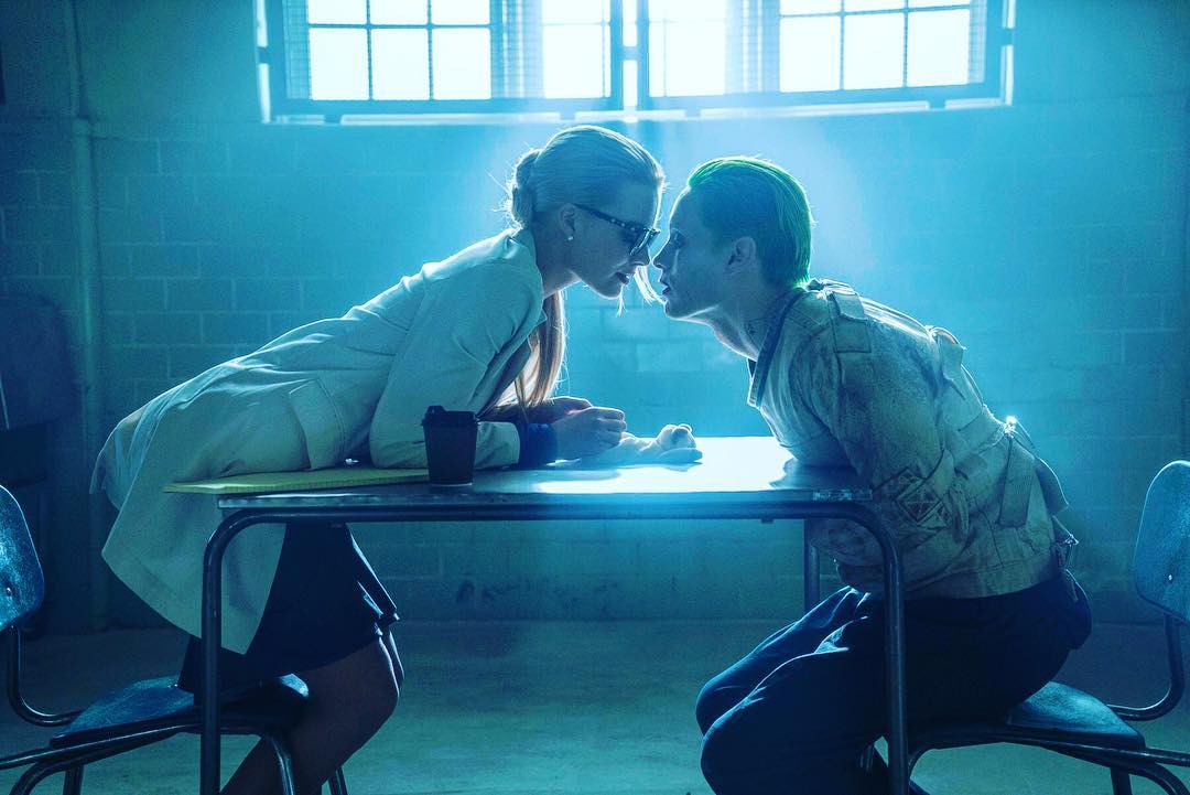 dceufacts's tweet image. Jared Leto shares amazing new #SuicideSquad image of Harleen Quinzel and The Joker in Arkham Asylum:
