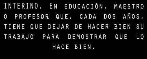 MartaLuengo2's tweet photo. Definición de maestro/profesor interino #docentesandaluces https://t.co/0SKvgvsElY