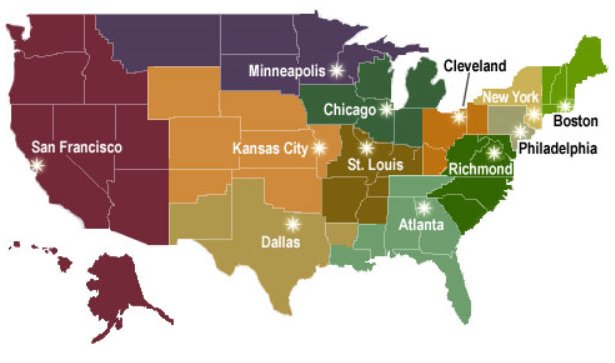 Philadelphia Fed on X: "The Federal Reserve System is made up of 12  regional Reserve Banks + the Board of Governors in Washington, D.C.  https://t.co/fOQcx3yFKm" / X