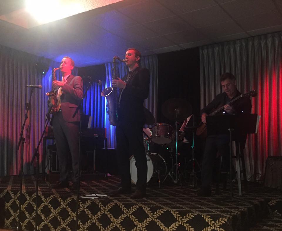 CatskillJazz's tweet photo. We had a blast last night with the Peter and Will Anderson Quintet at the Villa Vosilla! https://t.co/oi1NqhshAV
