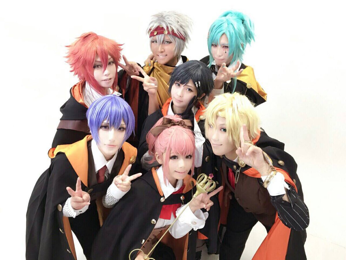 姫美那 きみなちゃんねる 本日の速報 ワンドオブフォーチュンの大型してきました ノw 全員揃って豪華すぎた カラフルで可愛かった感動 W ルル 姫美那 ユリウス 優 ノエル 天城 ビラール みと ラギ 景 アルバロ 紫祁 エスト 此里