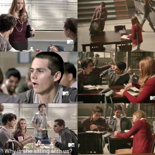 -Почему она села с нами?
***
#TeenWolfSeason7Please #SaveTeenWolf 
#weWantSeason7TeenWolf