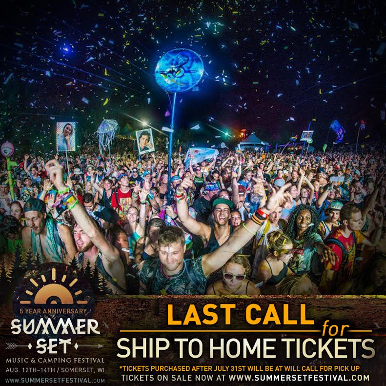 Last call for shipping your tickets to your house!