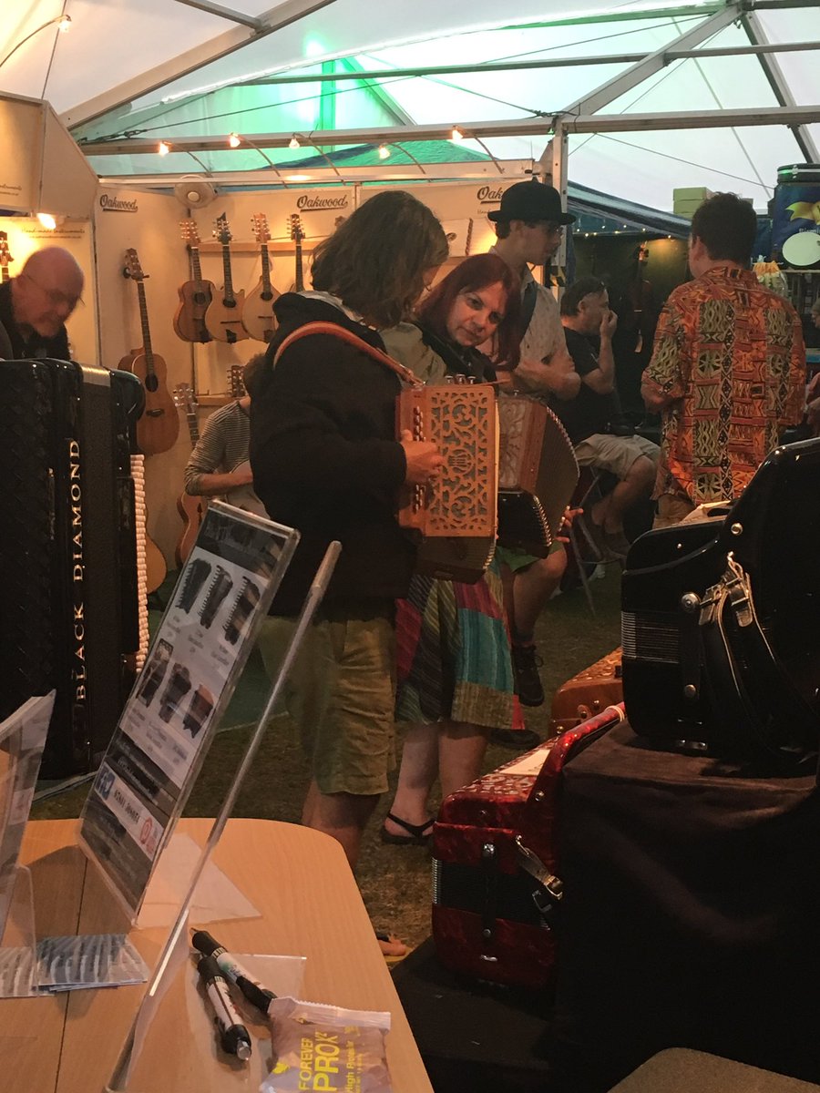BDAccordions's tweet image. Busy Saturday on the BDA stand in Blackmore Gardens, #sidfolkweek @sidmouthfolk