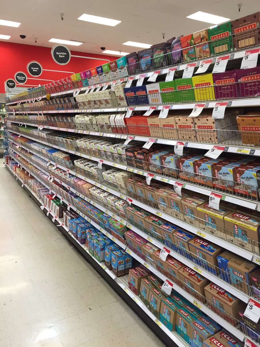 Step your granola bar game up @T293!! #Zoneassist #Weekendwarriors #D244 <a href="/mrmikelsey/">Mike Kelsey</a> @Ricky_Fair_TGT