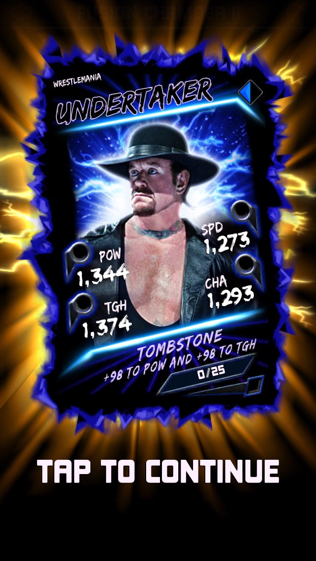 ESizzle18's tweet photo. 😈Same Day!🤔 Now what are the odds of that? LOL #ToppsSlam &amp; FOR NOW R.I.P #WWESupercard 👿 https://t.co/7qZRqptPBg