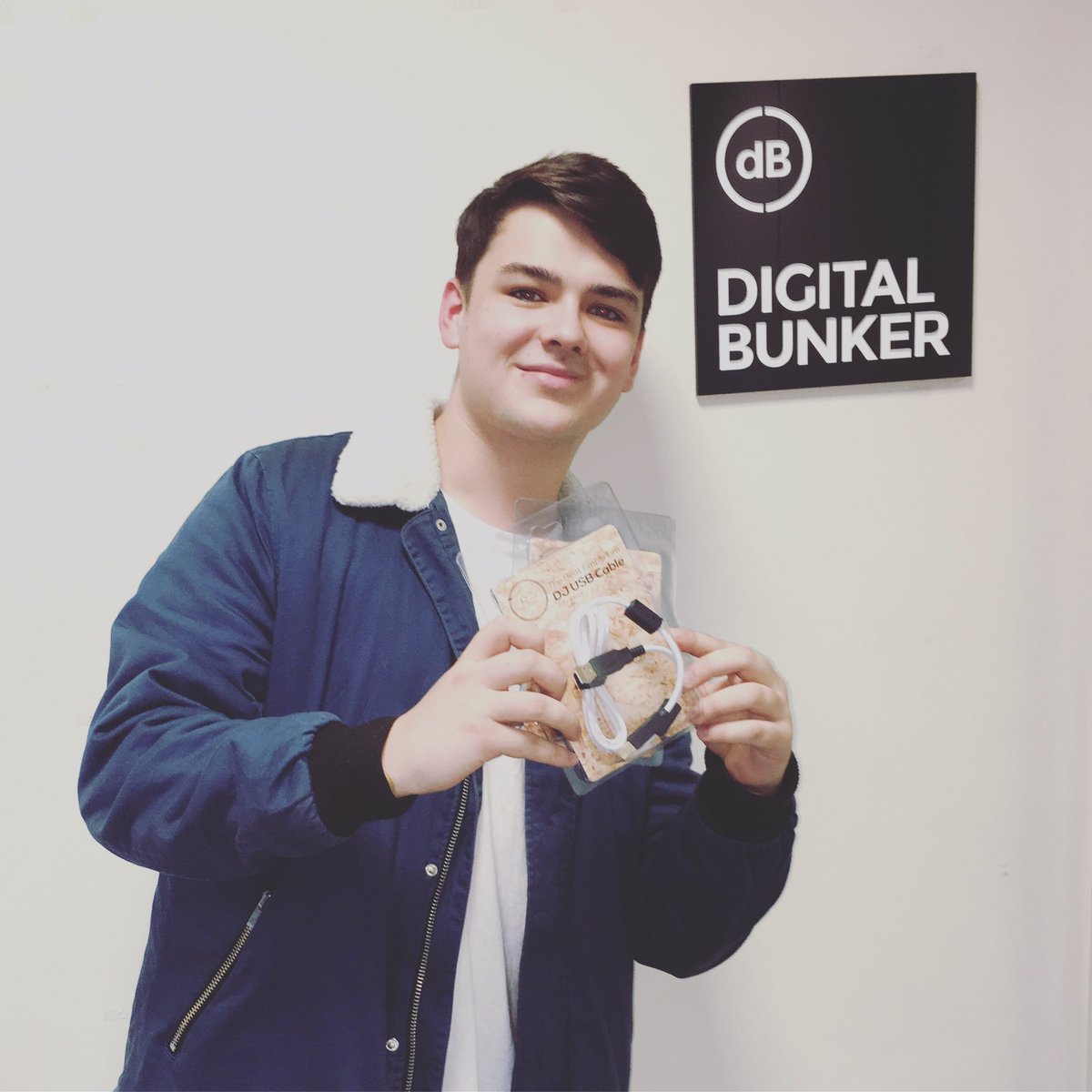 Producer @jaypryormusic happy with his new <a href="/thebeatemporium/">Beat Emporium</a> USB cables for his home studio 🔊✌🏼️