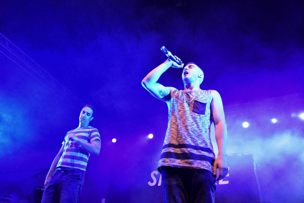 Rubio Druida, Enjoy Canoa y Pedro la Droga abriendo la noche del rap en #popcaac