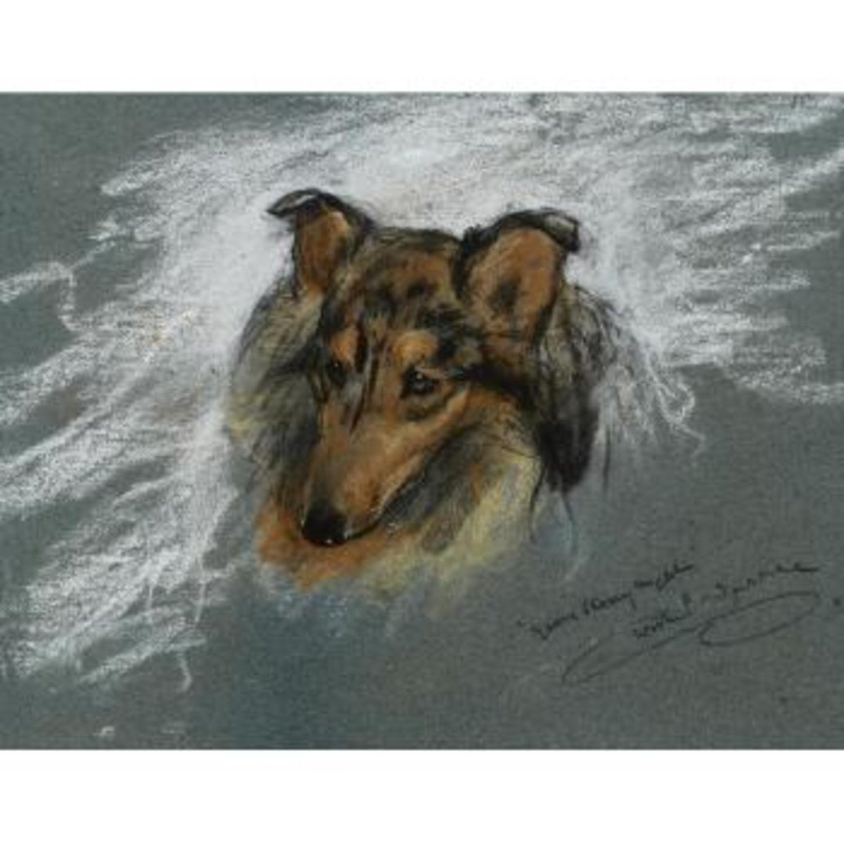 wardlearthur's tweet image. Grove starry night, 7×9in, Sold for $500 USD #arthurwardle auctionclub.com/public/histori…