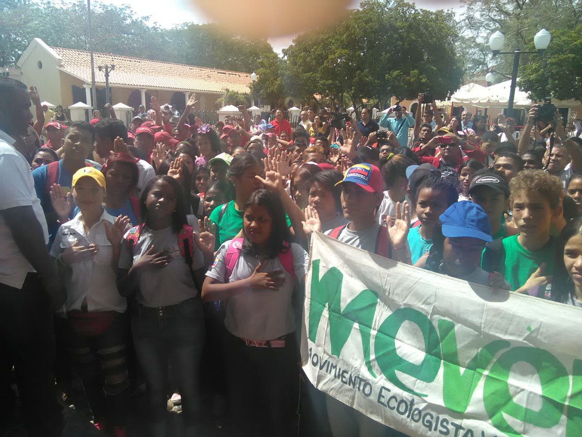 El Falcón hoy se Juramento los Instructores de Campismo del <a href="/somosmeven/">Movimiento Ecologista Venezolano MEVEN</a> listo para llevar el Campismo Juvenil