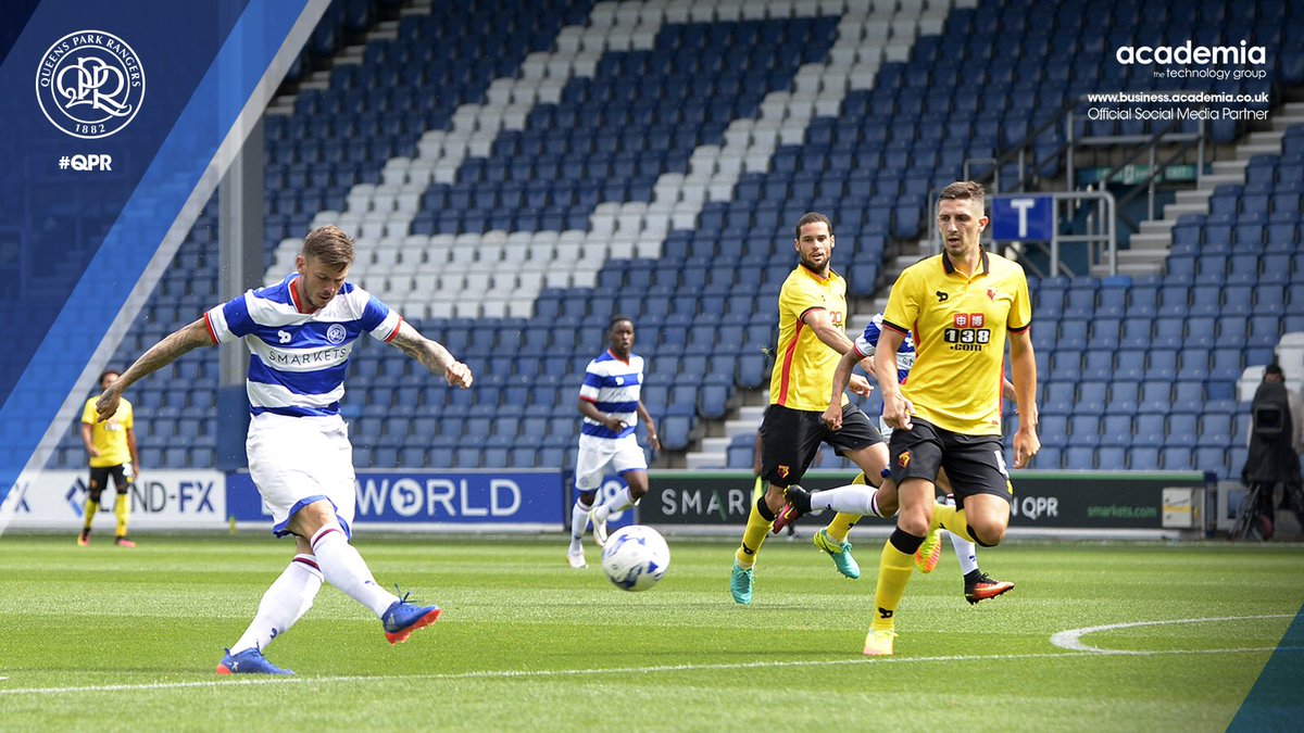 QPR's tweet photo. REPORT: Read @dmscriven's take on #QPR's pre-season win over @WatfordFC: https://t.co/lcyRQSN3Tp #QPRvWAT https://t.co/6H8KPE1k30