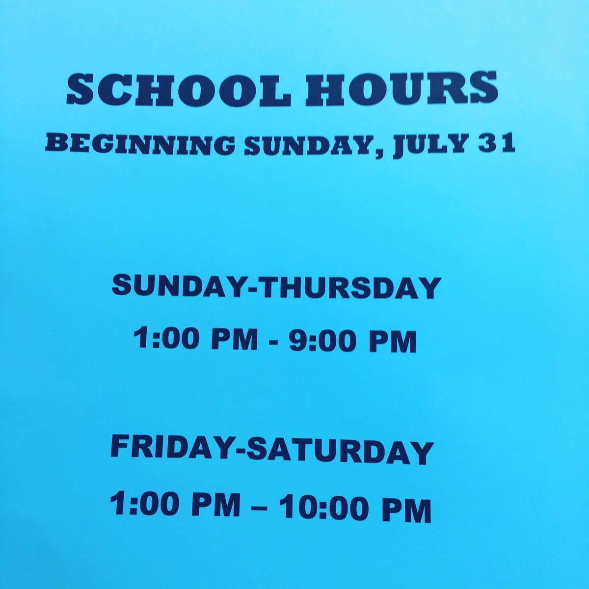 Plainfieldfrog's tweet photo. We're open until 10:00 pm tonight, but our new "School Hours" start tomorrow. 🐸🐸 #frigidfrog https://t.co/TOJd5ctJ1e