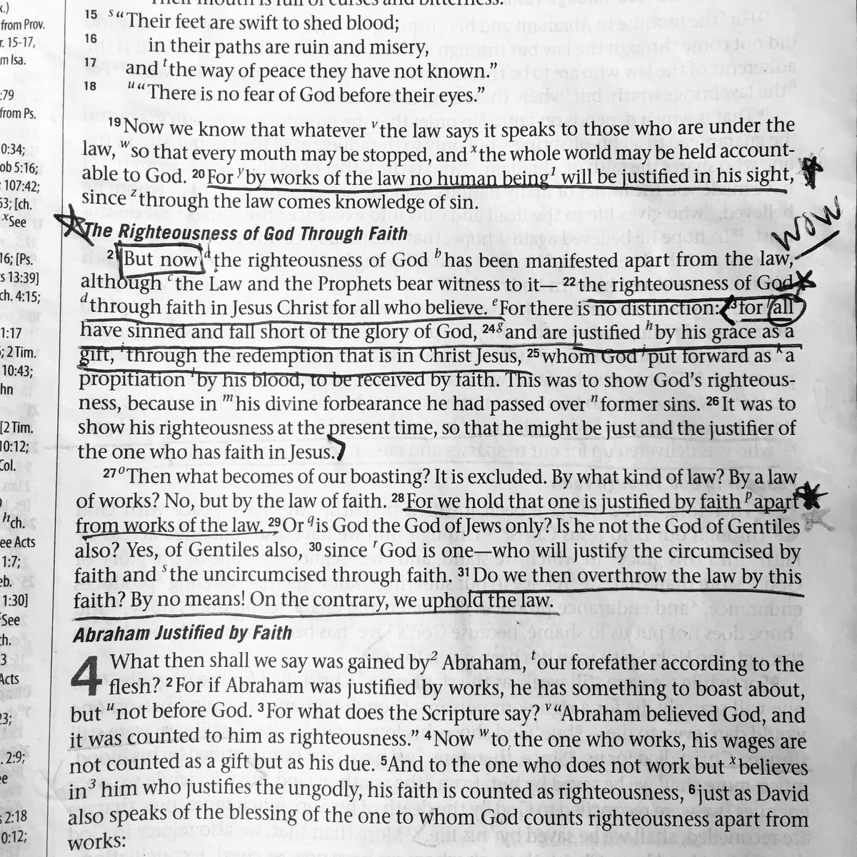 am_jax's tweet photo. This is reallyreallyreally good news. A gracious gift, indeed. Thank you, Jesus! #Romans3 https://t.co/ouFzBr2p4a