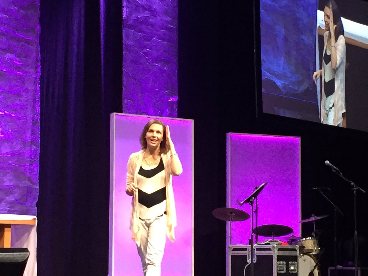 Peacegardenmama's tweet photo. "Do u want (2 swim in) the ocean of the culture of death? Or ...living water?" - Katie Hartfiel #SteubieStPaul https://t.co/TJnU6WCAyP