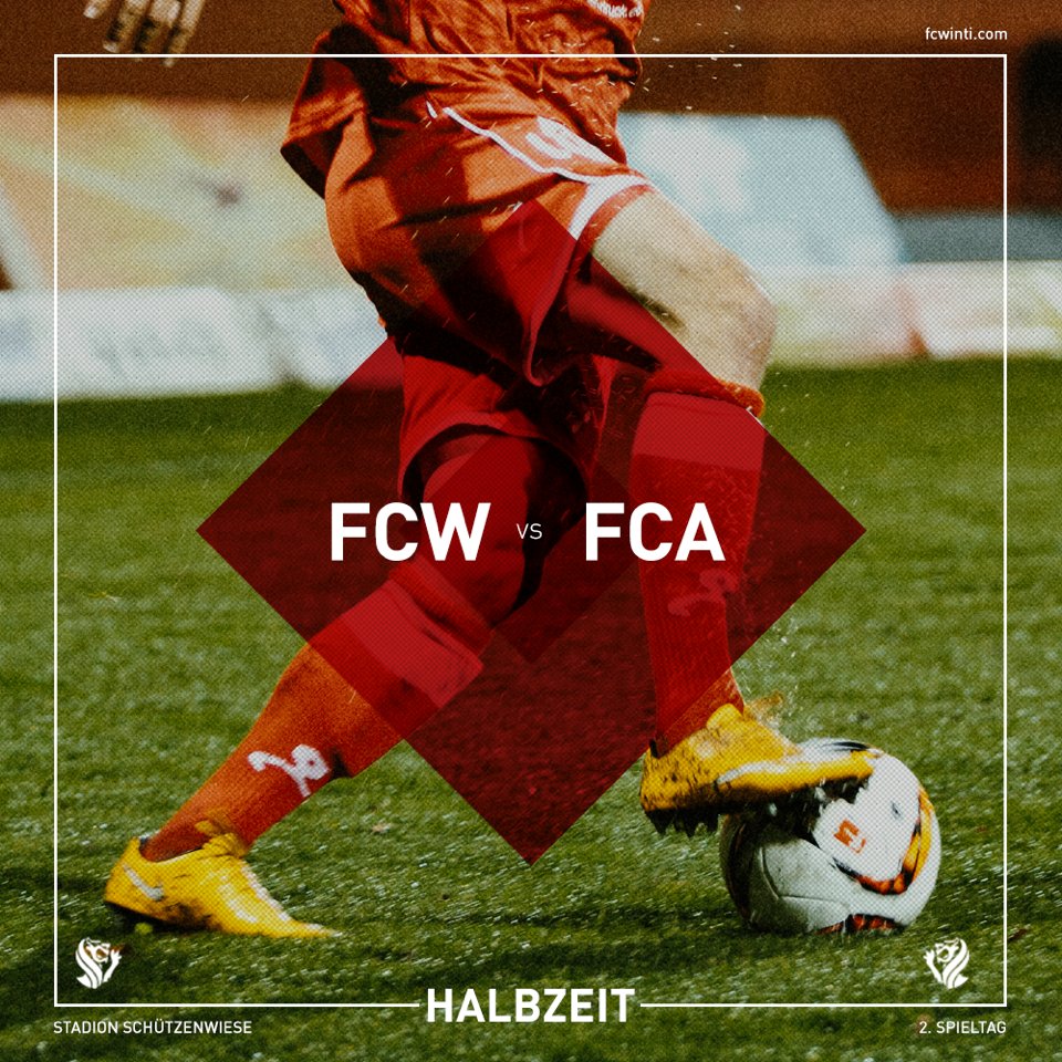 HZ auf der Schützenwiese. Eine hart umkämpfte Partie bei der unser FCW das 0:1 noch ausgleichen konnte. #fcwfca