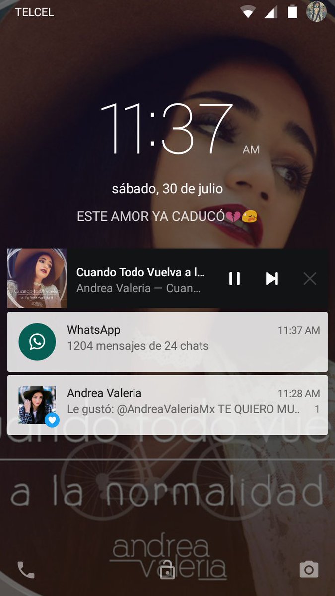 AndyLoversCoahu's tweet photo. #CuandoTodoVuelvaALaNormalidad nuevo sencillo de @AndreaValeriaMx En todas las plataformas digitales y videolyric❤ https://t.co/gkiOcPPGLx