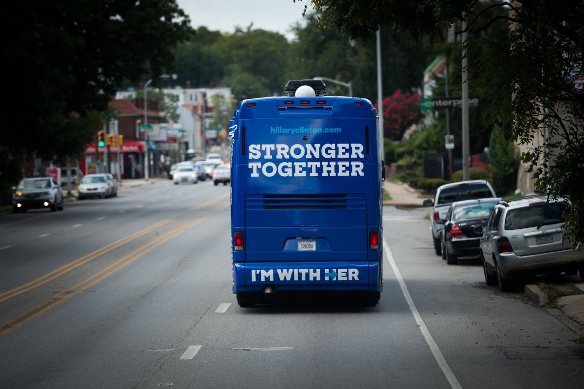 Bill Clinton on Twitter "Day 2 of HillaryClinton and TimKaine's bus