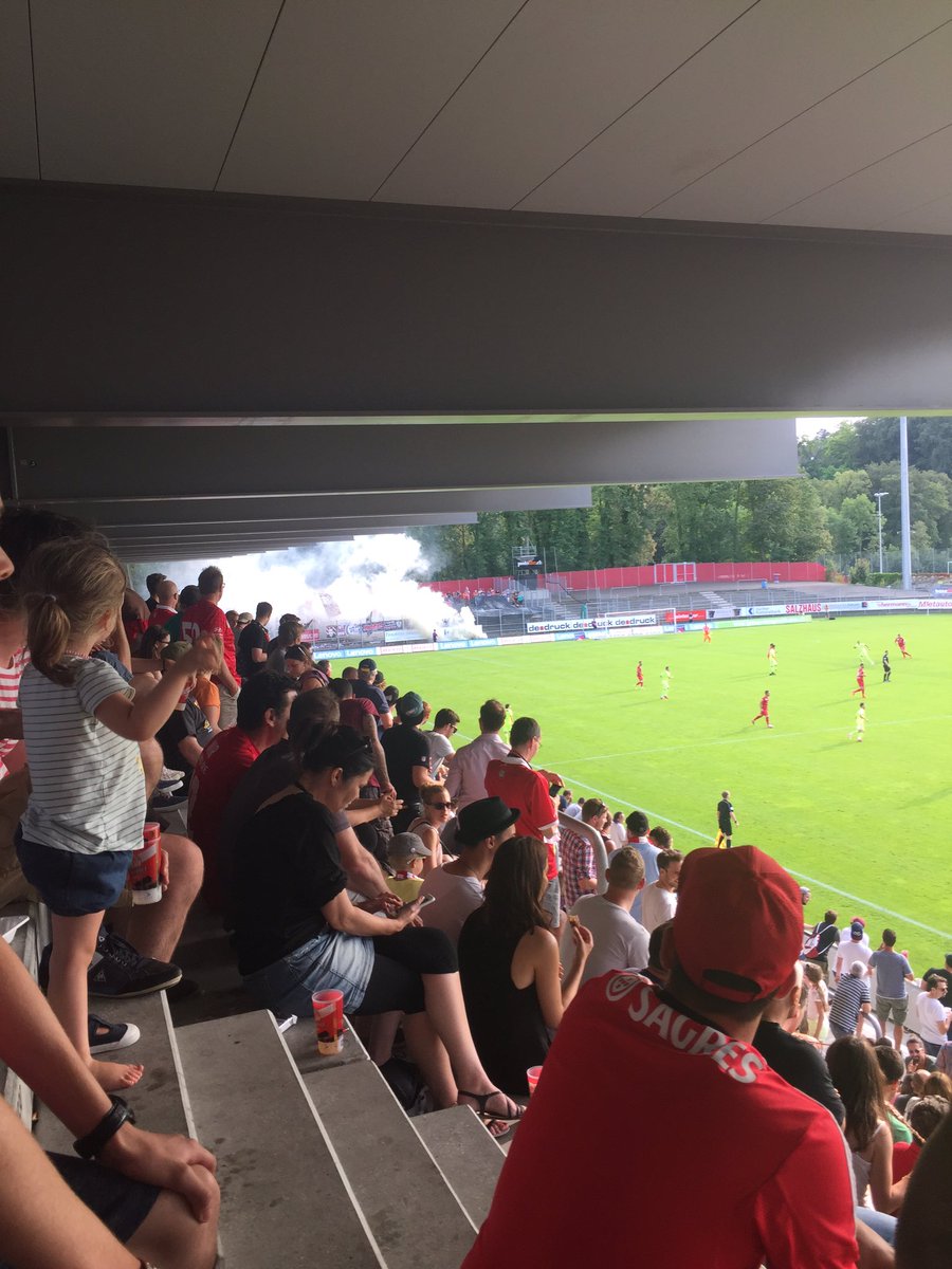 Das Soiel geht weiter und die Aarauer zündeln... Hopp Winti #fcwfca #fcwinti_news