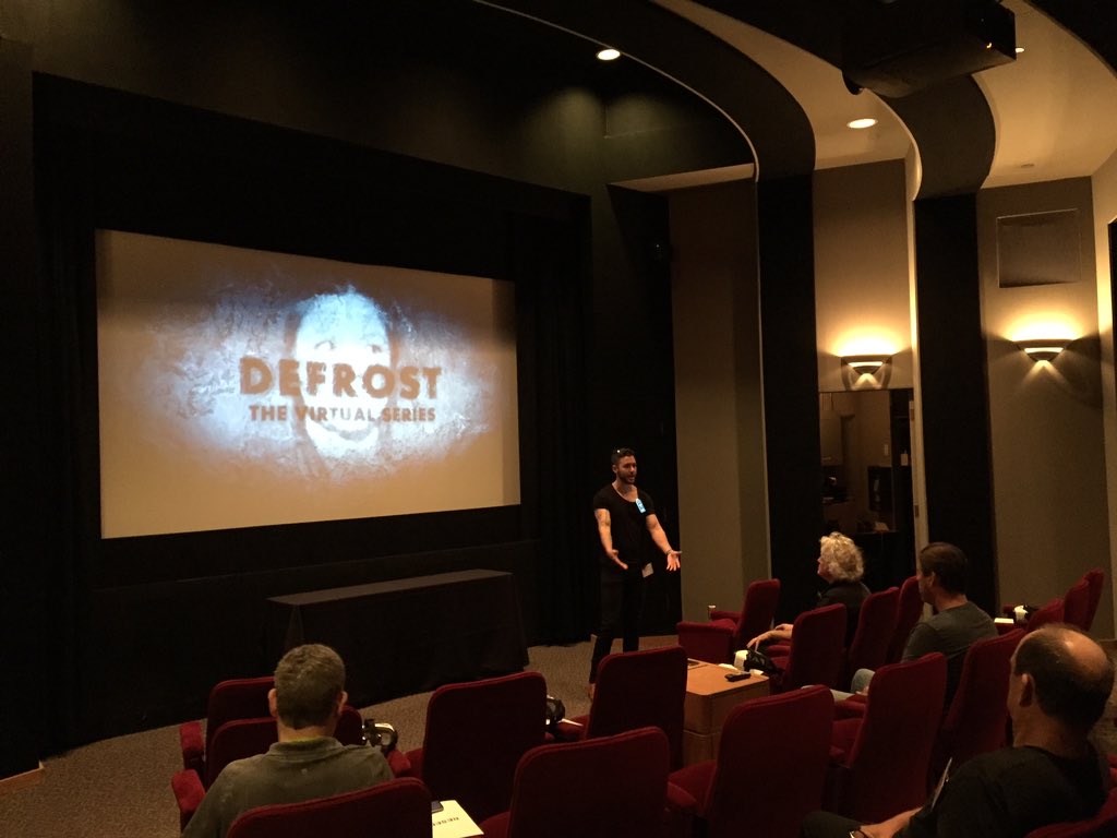 DefrostVR's tweet photo. DEFROST showing at #DigitalDay at The DGA. Come sign up for the VR screening. https://t.co/D7HHspvDz3