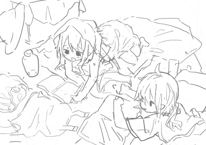寝る前 