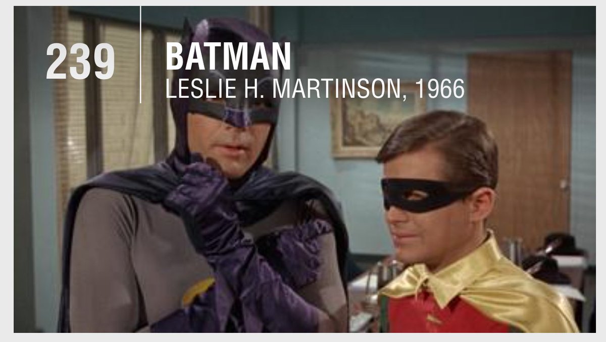 Happy 50th anniversary to the very entertaining, endlessly quotable &amp; intentionally (yes) funny: BATMAN THE MOVIE.