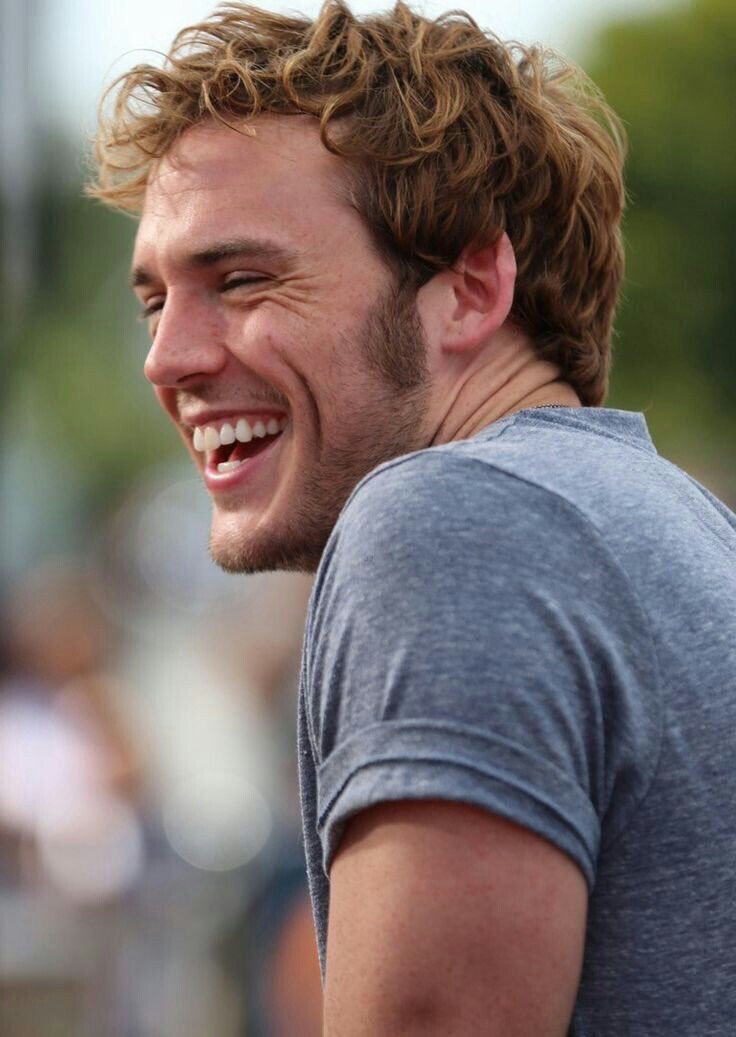 GuyCandy_'s tweet photo. Everybody deserves Sam Claflin's smile on their timeline! https://t.co/kYihJgkmwL