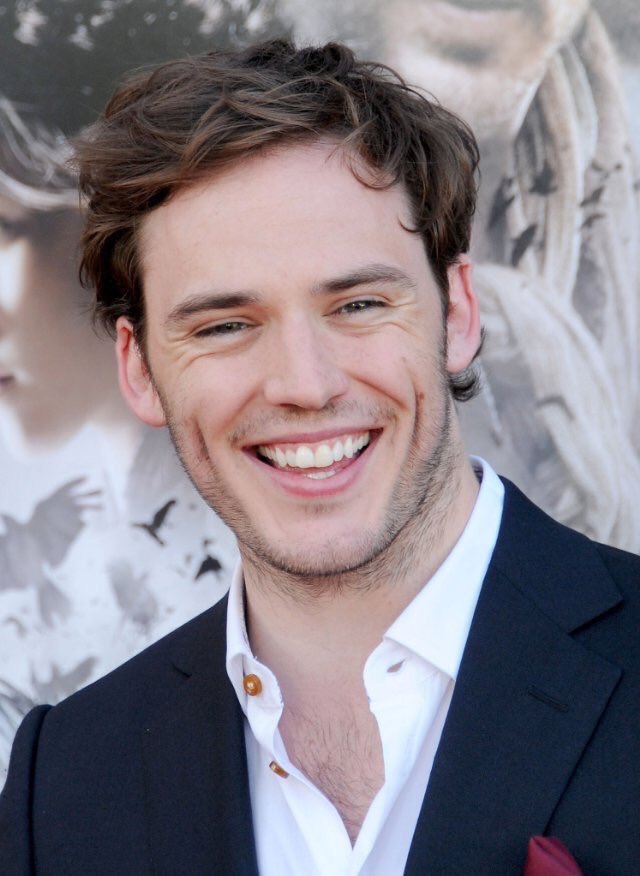 GuyCandy_'s tweet photo. Everybody deserves Sam Claflin's smile on their timeline! https://t.co/kYihJgkmwL