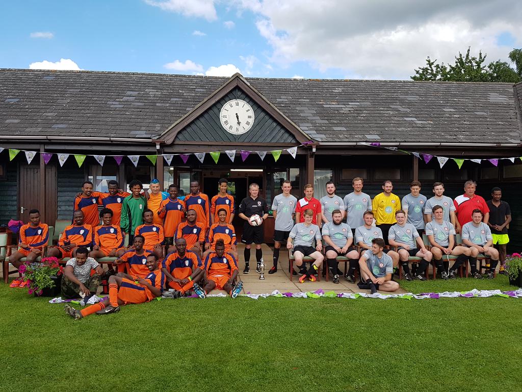 WmPowell2021's tweet photo. .@fyitalgarth @BnRExpress: fantastic day of friendship &amp; sport @TalgarthTownFC v #UnityInDiversity @hbts4refugees 😎 https://t.co/RiOj1zdIwJ