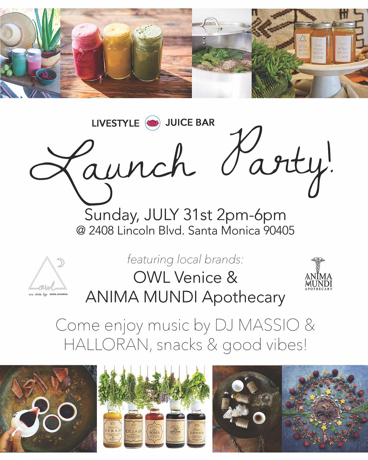 OWL Venice on Twitter "Can't wait for the launch party tomorrow at