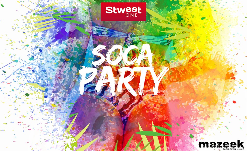 Stweet_one's tweet photo. #NOW on Stweet One !!! Soca Party #mazeekApp #mazeek #stweetOne #radio #soca https://t.co/aCVbHsOOdj