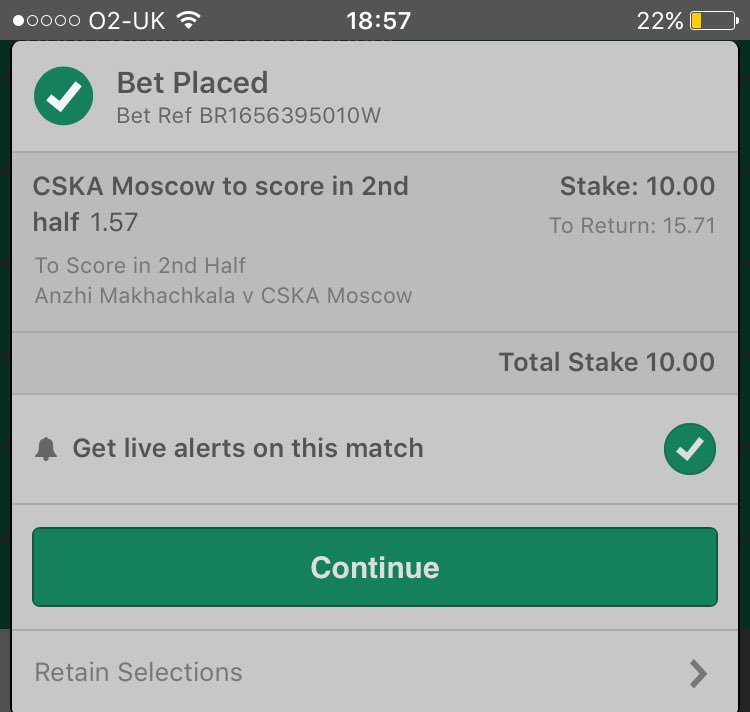 InplayIcon's tweet photo. #JIPT #CHALLENGE £10 > £100
#BET1 £10 > £15.71
Give It A Like If You're Following ! https://t.co/eDex9cqekB