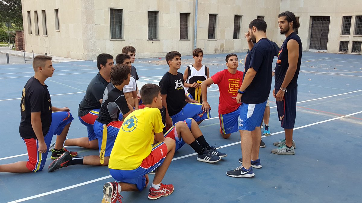 FEFA_Spain's tweet image. El #TeamSpain sub15 de #flag ya prepara el Europeo en Barcelona