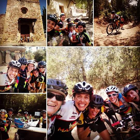 Las chicas de TRACKS MARESME GIRLS ya tienen la primera etapa desde Vilassar de Mar a Hortsavinya!! #TracksMaresme