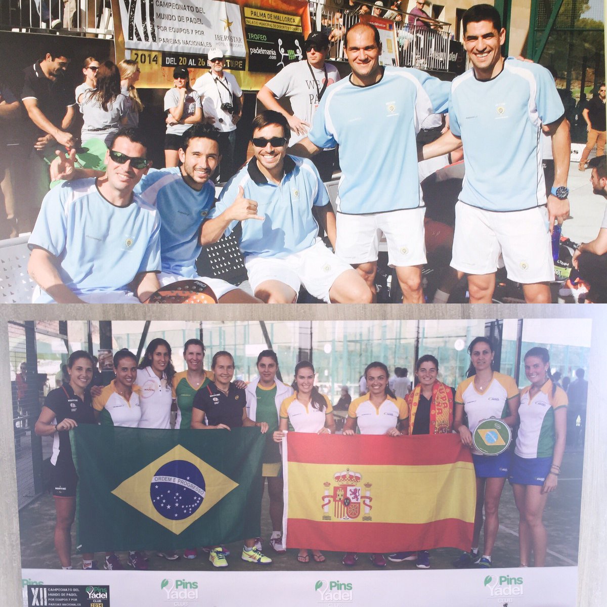 Hoy recordamos el <a href="/Mundial_padel/">Mundialdepadel2014</a> grandes momentos en #pins <a href="/padelfip/">FIP - International Padel Federation</a> <a href="/padelfederacion/">Federación Española de Pádel</a> <a href="/FPadelIB/">Federació Pàdel IB</a> #padel #mallorca