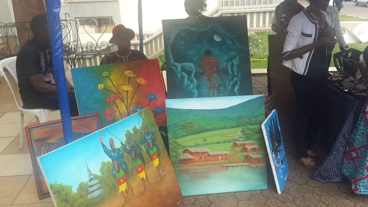 drimpfoundation's tweet photo. #yf2016 Les jeunes talents exposent actuellement leur savoir-faire...#team237 #entreprenariat https://t.co/HekSWPhC64