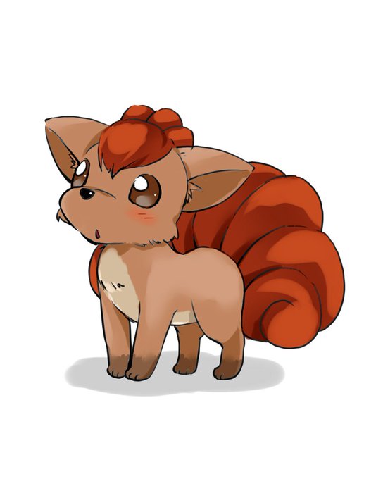 ロコンちゃん練習 