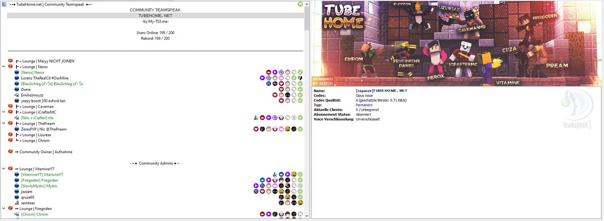 TubeHomeNet's tweet image. Beste Community &amp;lt;3