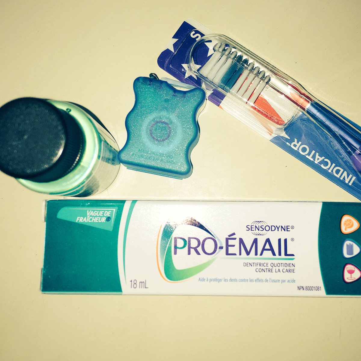 OnlyAdamTamer's tweet image. Goody Bag from dentist. Apparently I need to be better at emailing? Oral Hygiene goes with Office Skills. #ProEmail