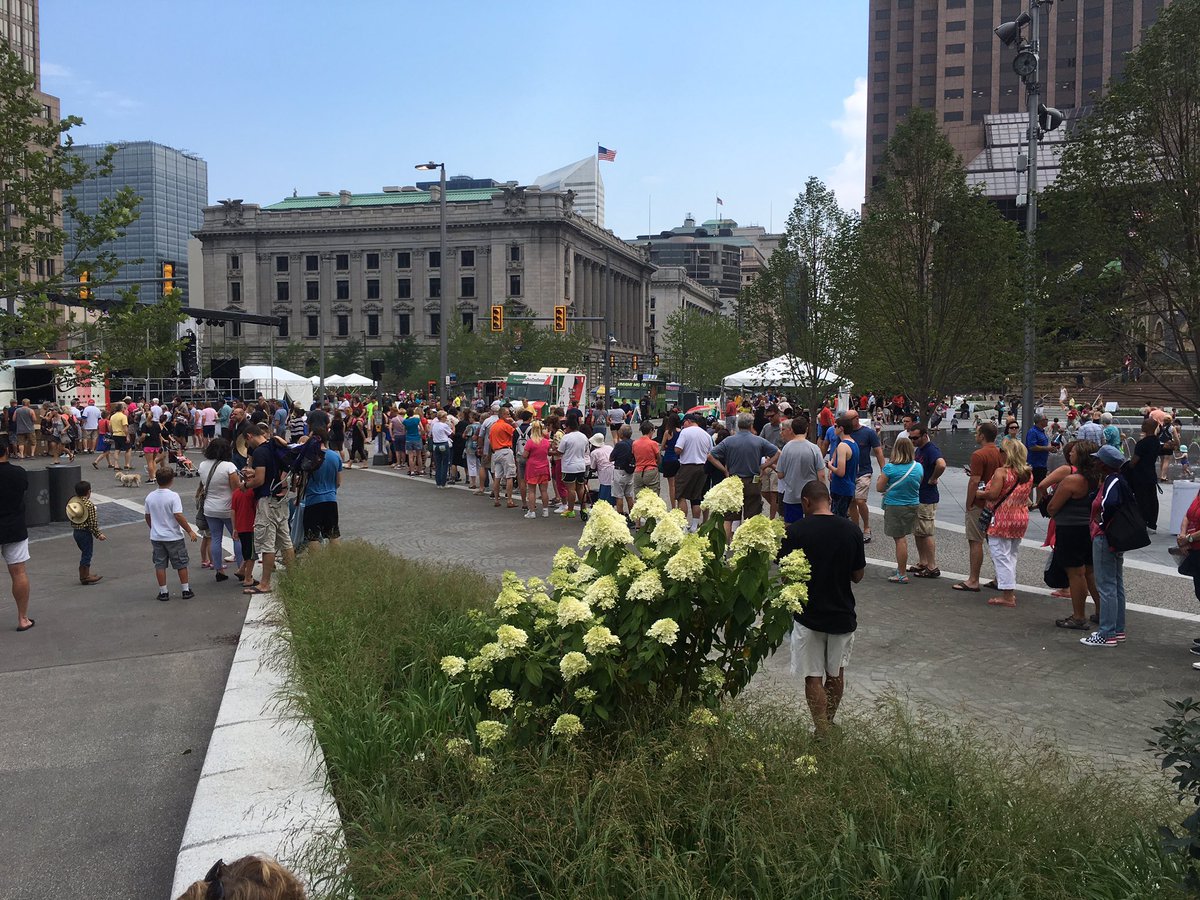 2016CLE's tweet photo. CLE celebrates! #ThisisCLE #2016CLE #ThanksCLE https://t.co/em919ABS4y