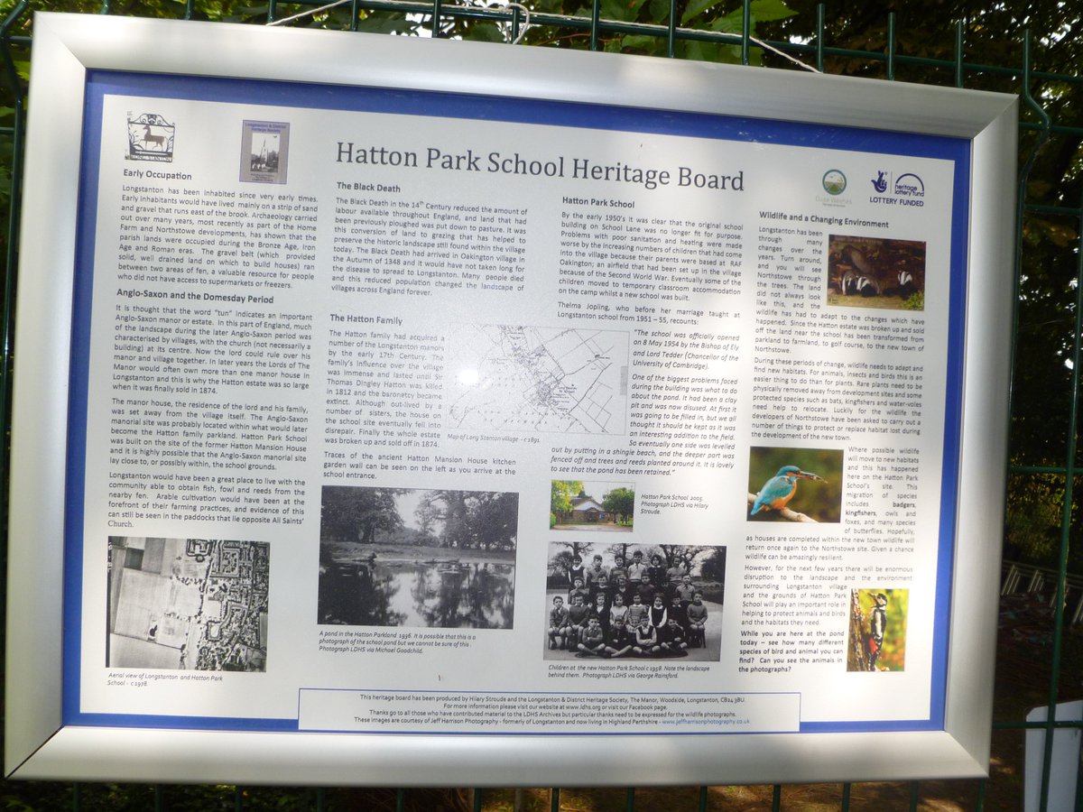 ousewasheslp's tweet photo. Hatton Park goes Wild: v. enjoyable #OuseFest2016 event today #Longstanton @OuseFest new interpretation too @HLFEoE https://t.co/iJEaRNCA9W