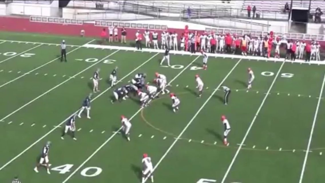 CoachDiG's tweet image. Being gap sound to Trips a formation usafootball.com/blogs/fundamen… #rulesbased