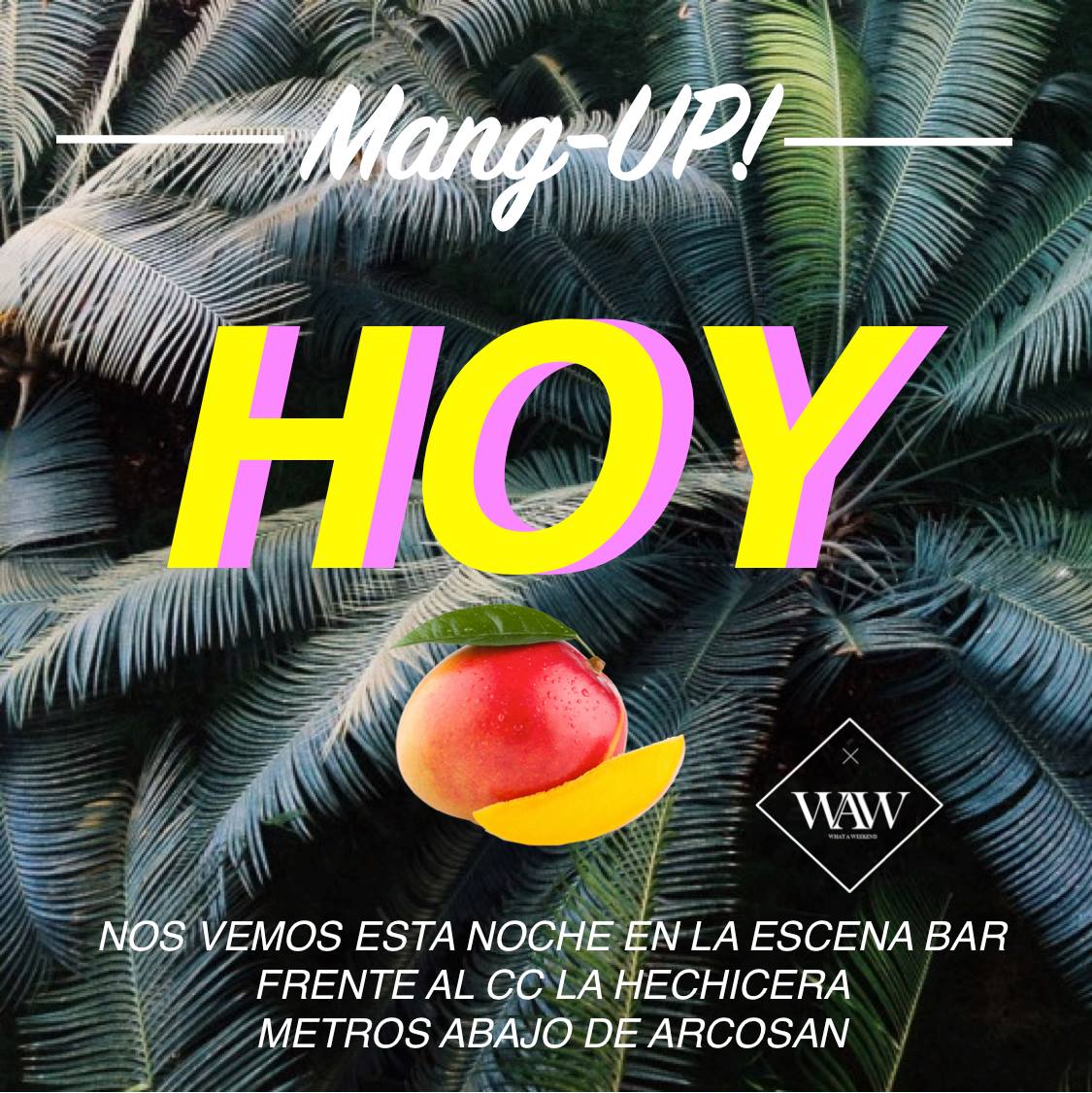 laescenabarmda's tweet photo. HOY!! EL Mang-up de #waw con la Music de @johndealer @gabrielcheap @roccoprestonw y @ggpages -  @WhatAWeekendMe https://t.co/5WOxFmQaOI